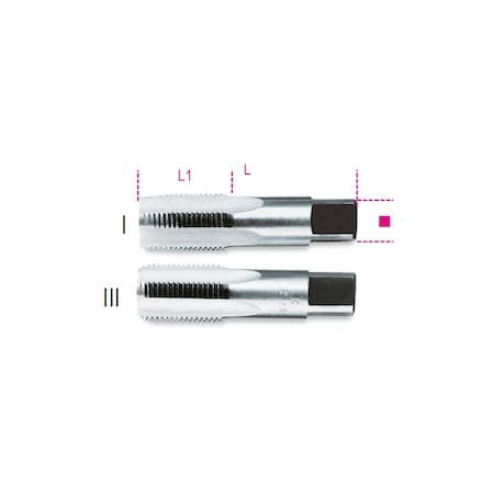 Beta Hand Tap, 1", Cylindrical Gas 4330410